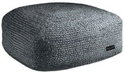 Πουφ (50x50x25) Guy Laroche Boho Anthracite