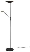 Φωτιστικό Δαπέδου Brantford 425610232 30x180cm Dim Led 3500Lm 30W/650Lm 6,5W Black Trio Lighting