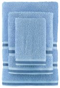 Πετσέτες Μπάνιου (Σετ 3τμχ) Palamaiki Etem Blue 450gsm
