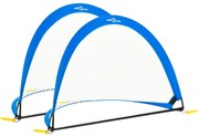 vidaXL Παιδικά Τέρματα Ποδοσφαίρου 2 τεμ. 119x82x84,5 εκ. &amp; Τσάντα