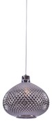 SE4286-01 SM ILENIA PENDANT SMOKE GLASS E4