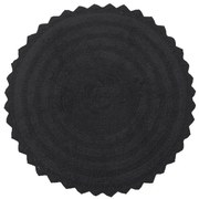 Πατάκι Μπάνιου (Φ70) Viopros Λέσλι Μαύρο