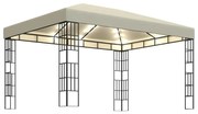 Κιόσκι με Φωτάκια LED Κρεμ 3 x 4 μ. 3070321