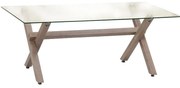 Τραπεζάκι Σαλονιού Χιαστί Β236 Sonoma 110x60x45 εκ. 110x60x45 εκ.