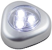 Φωτιστικό Νυκτός Ντουλαπιού 3xLED 0,02W 4V Ασημί ΙΡ20 31909 Globo Lighting-31909-Ασημί 31909