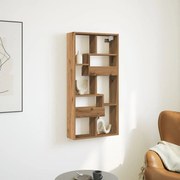 Ντουλάπι Τοίχου Αρτισιανή Δρυς 50x15x100 εκ. Επεξεργασμένο Ξύλο - Καφέ