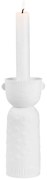 Κηροπήγιο Luna LBTRD0016459 7x15cm White Raeder Πορσελάνη