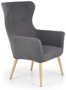 COTTO leisure chair, color: dark grey DIOMMI V-CH-COTTO-FOT-C.POPIEL