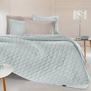 Κουβερλί King Size (250x240) + Διακοσμητική Μαξιλαροθήκη Guy Laroche Kiara Mint