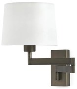 Φωτιστικό Τοίχου - Απλίκα Artis Articulated 68494-01 E27 max 15W Bronze - White Faro Barcelona