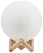 Φωτιστικό Επιτραπέζιο Moon 79620 Led 6W Φ20x25cm White GloboStar