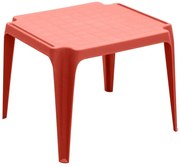 Τραπεζάκι Παιδικό Bambini 0053257 Στοιβαζόμενο 56x52x44cm Πολυπροπυλένιο Red Progarden