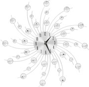vidaXL Ρολόι Τοίχου Μοντέρνο 50 εκ. με Μηχανισμό Quartz