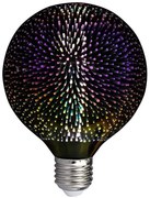 V-TAC Λάμπα LED E27 4W G125 300° IP20 3D Special Art Filament Ζεστό Λευκό 212706