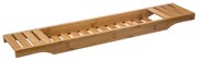 Πλατό μπανιέρας Seli bamboo φυσικό 15x70x4,5εκ 15x70x4.5 εκ.