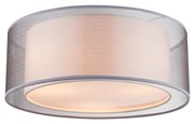 Φωτιστικό Οροφής Globo Lighting Theo 15190D Νίκελ Ματ