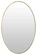 Καθρέπτης Eggo Inart σε χρυσή απόχρωση 61x40.6x0.9εκ - 349-000001