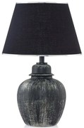 Φωτιστικό Επιτραπέζιο 687HMY2116 30x52cm E27 40W Black-Silver Opviq