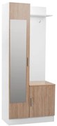 ΕΠΙΠΛΟ ΕΙΣΟΔΟΥ ΜΕ ΚΑΘΡΕΠΤΗ JANICE HM2264 SONAMA ΛΕΥΚΟ 70x37x181 εκ.