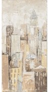Πίνακας ArteLibre "Πόλη" Καμβάς 60x120cm