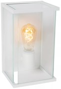 Φωτιστικό Επίτοιχο Lucide 27883-01-31 CLAIRE Λευκό (White)|Διάφανο (Transparent)