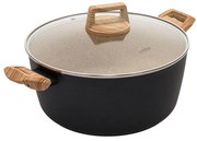 Estia 01-10225 Earth Βαθιά Κατσαρόλα από Αλουμίνιο 6.9lt / 28cm