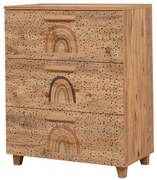 Συρταριέρα Παιδική Leva Gravis Rainbow 80x43x95cm Multi