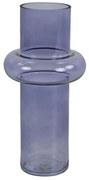 Βάζο Γυάλινο 013.787888 13,5x25,5cm Blue Glass