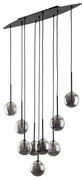 Κρεμαστό Φωτιστικό Οροφής 9xG9 6W IP20 Estera TK Lighting-6148-Μαύρο 6148