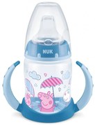 Μπιμπερό First Choice Plus Peppa Pig 10215357 Με Λαβές Temperature Control 150ml 6-18 Μηνών Blue Nuk 150ml Πολυπροπυλένιο