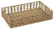 Καλάθι Διακοσμητικό Ορθογώνιο AST803 30Χ20cm Seagrass Beige Espiel Seagrass