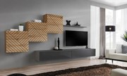 Swap X Σύνθεση Καφέ δρυς 330x160x40