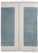 Χαλί Lotus Cotton Kilim 037 Blue-Ivory Royal Carpet 070x140cm