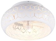 Ανεμιστήρας Reality Lighting -RL BIDAR R61574031 Λευκό Ματ (White Mat)