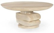 Τραπεζάκι Καφέ Home ESPRIT Ξύλο από Μάνγκο 80 x 80 x 39 cm