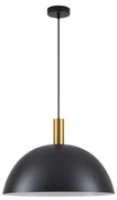 SE21-GM-4-MS50 ADEPT TUBE Gold Matt Pendant Black Metal Shade+