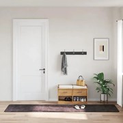 vidaXL Χαλί Πλενόμενο Αντιολισθητικό Ανθρακί 80 x 300 εκ.