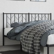 vidaXL Κεφαλάρι Μαύρο 160 εκ. Μεταλλικό