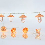 Διακοσμητική Γιρλάντα Μπαταρίας Με 10 LED Φωτάκια Eurolamp 600-11272