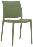 Καρέκλα Μαγια Olive Green 44Χ50Χ81εκ. Siesta 20.0141