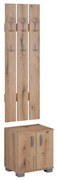 MATIS Κρεμάστρα παπουτσοθήκη APOLON PA-2 artisan 50x37x209 MATIS100263