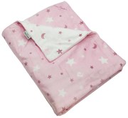 Κουβέρτα Fleece Κούνιας (110x140) Pierre Cardin Moon Pink