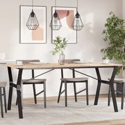 Πόδια Τραπεζαρίας σε Σχήμα «Y» 160x80x73 εκ. Ατσάλι 357936