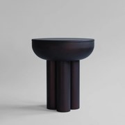 Τραπέζι Crown Table Tall Burned Μαύρο Μεταλλικό Ύ50 xΠ45xΜ45 cm 101 COPENHAGEN