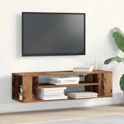 vidaXL Ντουλάπι TV Καφέ 100 x 30 x 26.5 εκ Επεξεργασμένο ξύλο