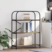 vidaXL Ράφι Βιβλίων artisan δρυς 80 x 30 x 109 εκ Επεξεργασμένο ξύλο