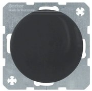 Πρίζα Σούκο Ασφαλείας Μαύρο με Καπάκι R.1/R.3 Berker R.3 47512045 Hager-47512045-Μαύρο 47512045