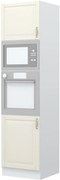 Επιδαπέδιο ντουλάπι φούρνου ψηλό Toscana K23-60-2MB-Λευκό - 60.00Χ60.00Χ235.00cm