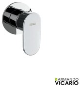 Μίκτης Εντοιχισμού 1 Εξόδου Slim Vicario Chrome 500050-100