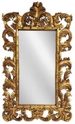Artekko Mirroki Ξύλινος Χρυσός Σκαλιστός Καθρέπτης Τοίχου (120x90)cm Artekko 667-4004-A